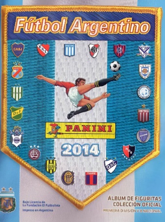 Álbum fútbol argentino 2014