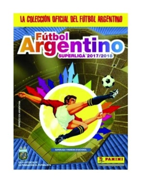 Álbum fútbol argentino Superliga 2017-2018